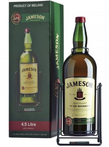 Jameson Whiskey Magnum + Álvány (40% 4,5L)