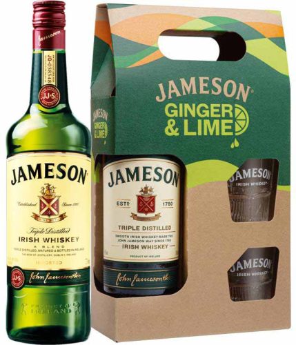Jameson Whiskey (DD+2 Pohár) (40% 0,7L)