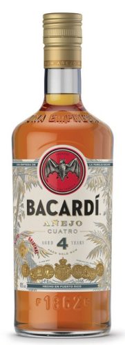 Bacardi 4 éves Anejo Rum (40% 0,7L)