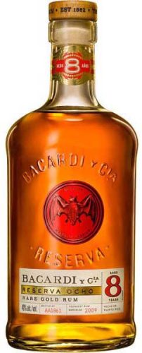 Bacardi 8 éves Rum (40% 0,7L)