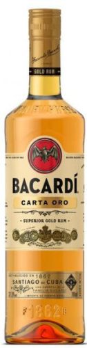 Bacardi Carta Oro Gold Rum (37,5% 0,7L)