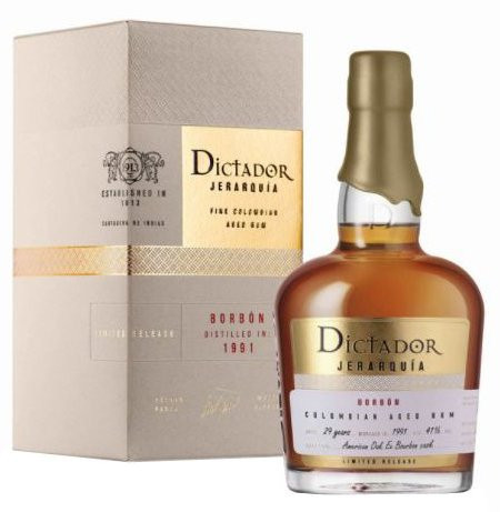 Dictador Jerarquia Borbón Vintage 1985 Rum (PDD) (0,7L 46%)