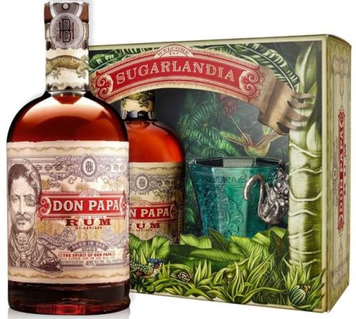 Don Papa Rum + Pohár (40% 0,7L)