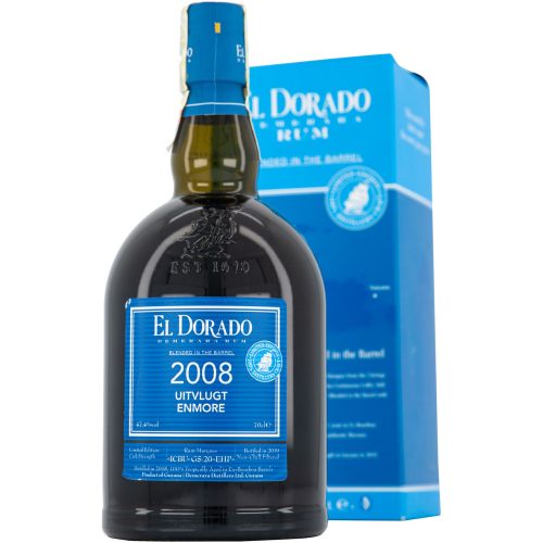El Dorado 2008 Uitvlugt Enmore Rum PDD. (0,7L 47,4%)