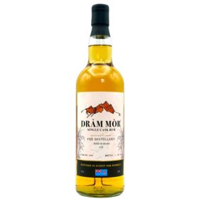   Drám Mór Fiji SECRET Cask No. #1789 18 éves Rum (0,7L 58%)