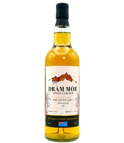 Drám Mór Fiji SECRET Cask No. #1789 18 éves Rum (0,7L 58%)