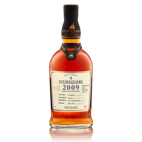 Foursquare 12 éves 2009 Rum (0,7L 60%)