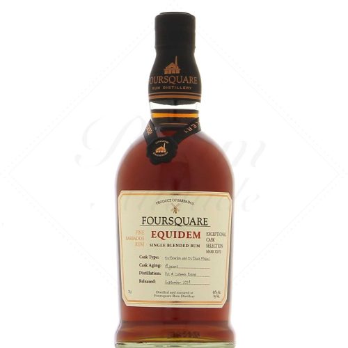 Foursquare 14 éves Equidem Rum (0,7L 61%)