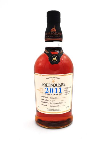 Foursquare 12 éves 2011 Rum (0,7L 60%)