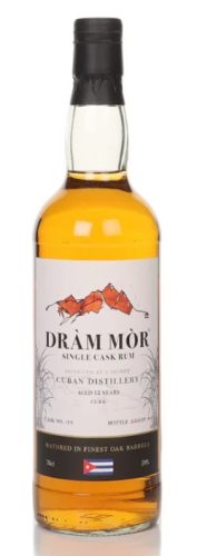 Drám Mór Cuba Secret Cask No. #139 12 éves Rum (0,7L 59%)