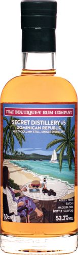 TBRC Secret Distillery #5 7 éves Rum (0,5L 53,2%) 