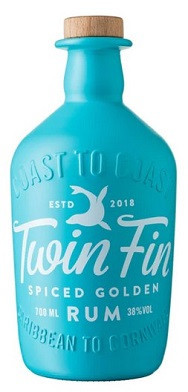Twin Fin Spiced Gold Rum (0.7L 38%)