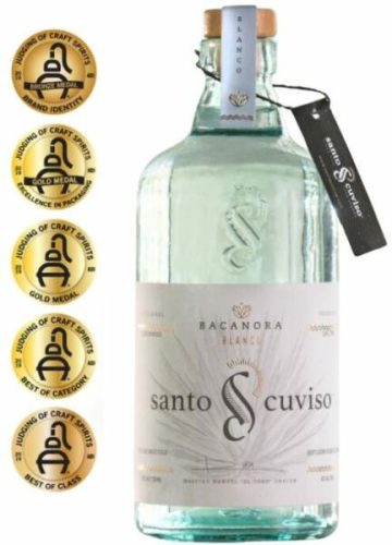 Santo Cuviso Bacanora Blanco Tequila (0,5L 45%)