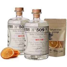   Buss No509 White Rain Gin CSOMAG: (2*0,7L 40% + 1 db Kofer.Dehydrated Orange 20g.)