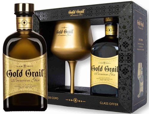 Gold Grail Gin + Pohár (0.7L 42%)