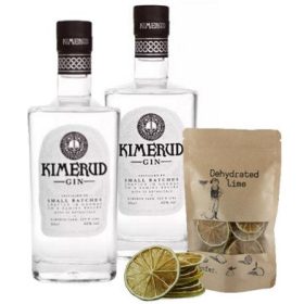  Kimerud Gin CSOMAG (2*0,7L 40%) + 1 db Kofer.Dehydrated Lime 20g