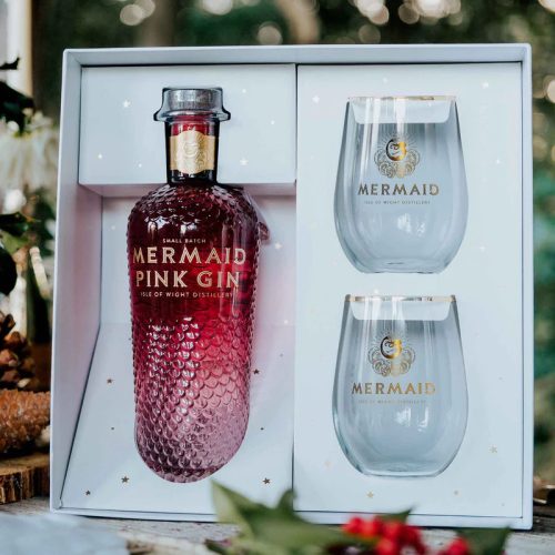 Mermaid Pink Gin + Pohár (38% 0,7L)