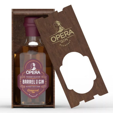 Opera Gin X Bott Frigyes The Winery Collection (Bordó)  (0,5L 44%)