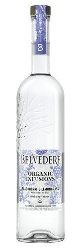 Belvedere Organic Infusions Blackberry & Lemongrass Vodka (0,7L 40%)