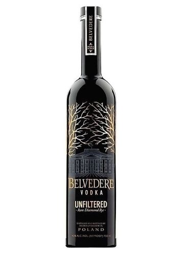 Belvedere Unfiltered Rare Diamond Rye Vodka (0,7L 40%)