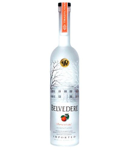 Belvedere Pomarancza Vodka  (Narancs) (1L 40%)