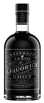 A. H. Riise Pharmacy Liquorice Medvecukor Ízű Keserűlikőr (0,7L 18% )