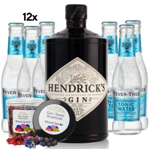 Hendricks Gin Tonic Pack 1L