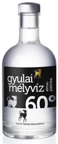 Gyulai Mélyvíz Alma Pálinka (60% 0,35L)