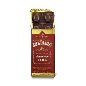   Jack Daniel's Tennesses Fire Likőrrel Töltött Csokoládé (100g)