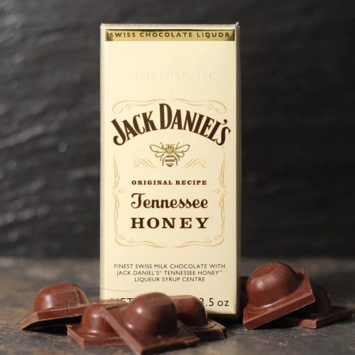 Jack Daniels Honey Whiskey-vel Töltött Csokoládé (100g)