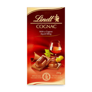 Lindt Cognac Alkoholos Csokoládé (100 g)