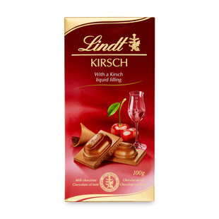 Lindt Kirsch Alkoholos Csokoládé (100 g)