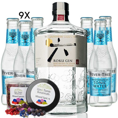 Roku Gin Tonic Pack (43% 0,7L)
