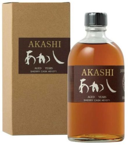 Akashi Single Malt Ex Sherry Cask 6 Years Whisky (0,7L|62%)