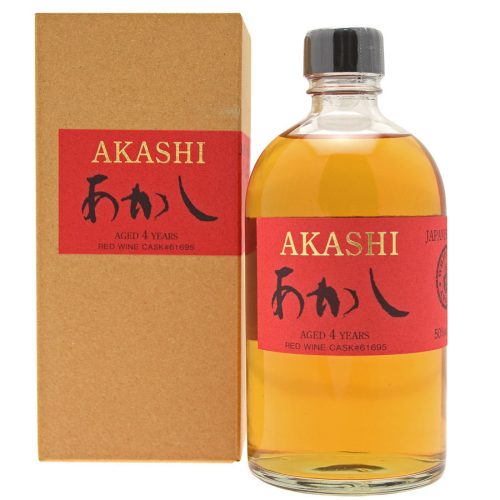 Akashi Single Malt Red Wine Cask 4 Years Whisky (0,7L|62%)