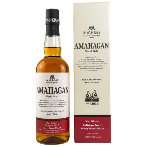 Amahagan No. 2 Red Wine Cask Finish Whisky (47% 0,7L)