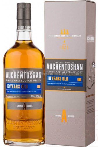 Auchentoshan 18 éves Whisky (43% 0,7L)