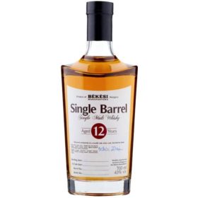 Békési Single Barrel Whisky 12 éves (0,7L 43%)