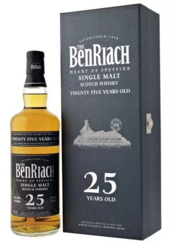 Benriach 25 éves Single Malt Scotch Whisky (46,8% 0,7L)