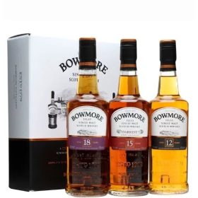   Bowmore Collection -12, 15, 18 éves - Islay Single Malt Scotch Whisky (43% 3*0,2L)