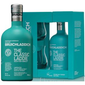 Bruichladdich Laddie Classic Whisky + 2 db Pohár (50% 0,5L)