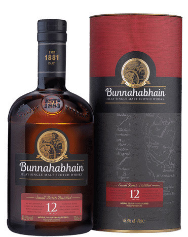 Bunnahabhain 12 éves Whisky (46,3% 0,7L)