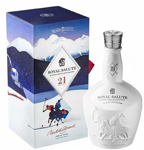 Chivas Regal Royal Salute 21 Years The Snow Polo Edition (0,7L , 46,5%)