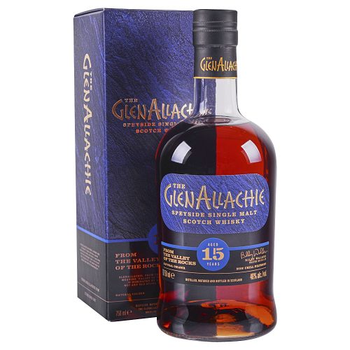 Glenallachie 15 éves Speyside Single Malt Scotch Whisky (46% 0,7L)