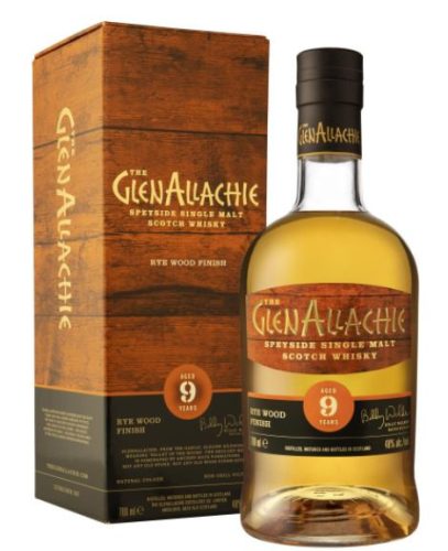 Glenallachie 9 éves Rye Wood Finish Single Malt Scotch Whisky (48% 0,7L)