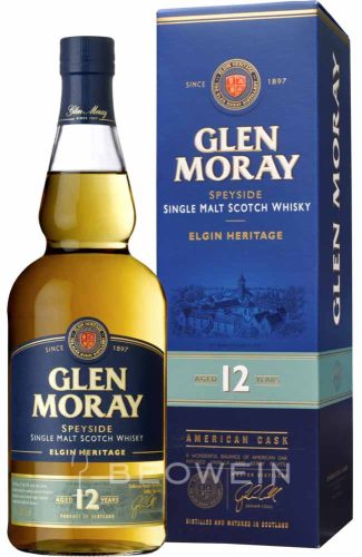 Glen Moray 12 éves Whisky American (0,7L 40%)