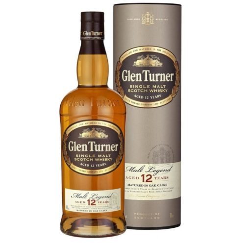 Glen Turner 12 éves Master Reserve Whisky (40% 0,7L)