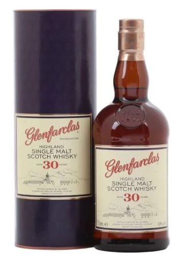 Glenfarclas Whisky 30 éves Highland Single Malt Scotch (0,7l 43%)