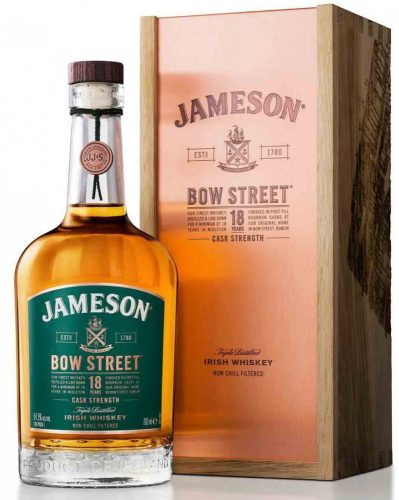 Jameson 18 éves Bow Street Whisky (55,3% 0,7L)