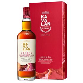 Kavalan Triple Sherry Cask Whisky (0,7L 40%)